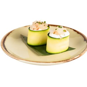 Gunkan gambero crudo