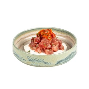 Tartare tonno e stracciatella