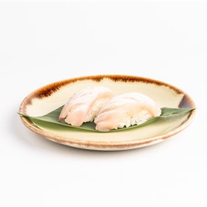 Nigiri ricciola flambata