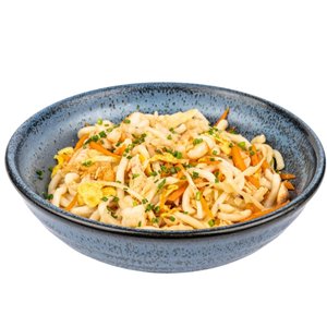 Udon salmone e mazzancolle